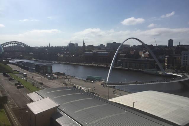 Ferienwohnung Stunning With Amazing Views Newcastle upon Tyne Exterior foto