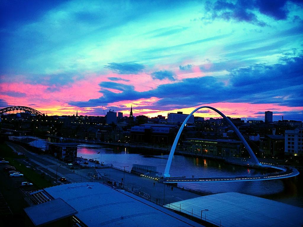 Ferienwohnung Stunning With Amazing Views Newcastle upon Tyne Exterior foto
